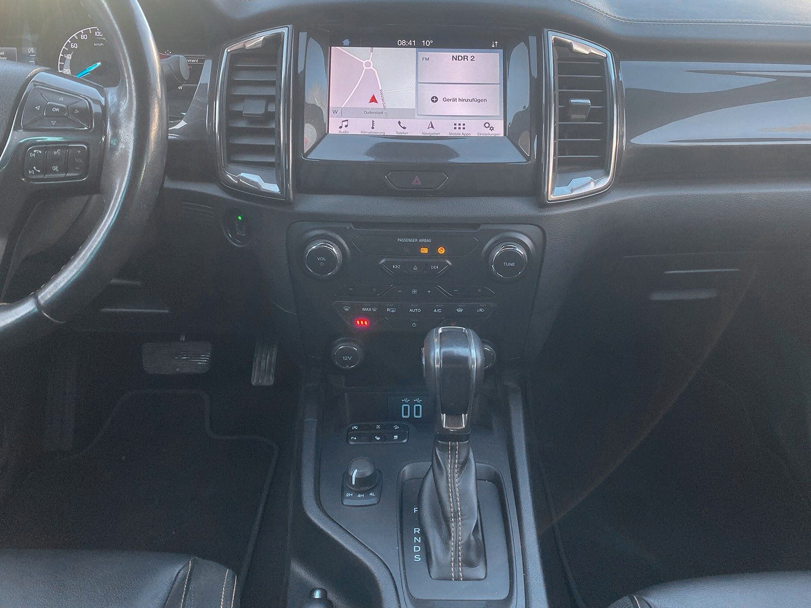 Fahrzeugabbildung Ford Ranger Wildtrak Doppelkabine 4x4